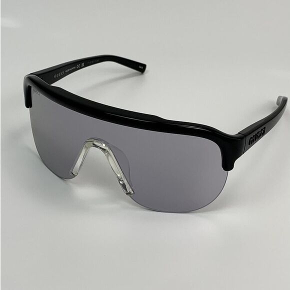 NEW Gucci Sunglasses GG1645S 003 Black/Multiyer Silver Mirror Unisex Authentic - Picture 4 of 13